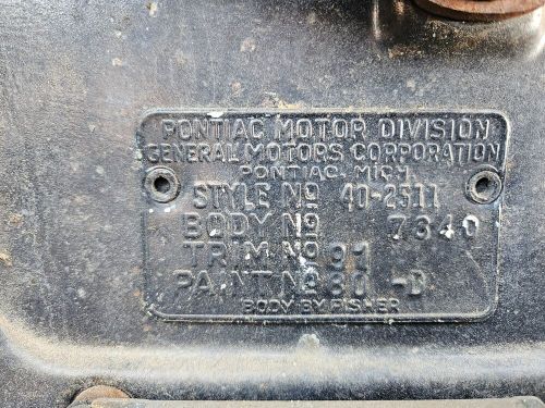 1940 Pontiac Silver Streak, US $4,250.00, image 16