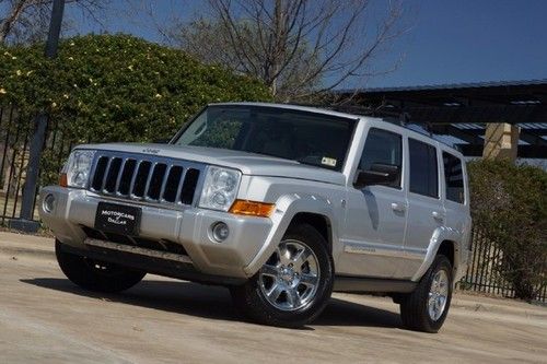 2006 jeep commander hemi sunroof tow package rear a/c 3rd seats backup sensors