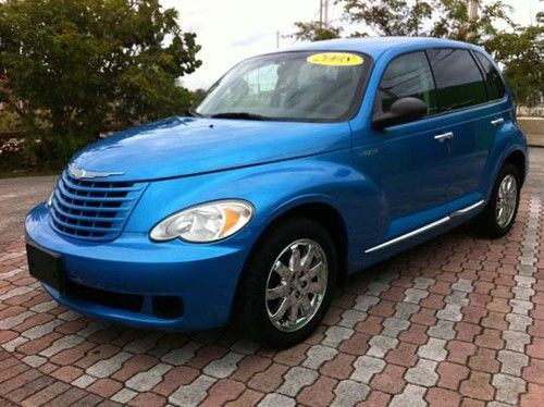 2008 chrysler pt cruiser base wagon 4-door 2.4l chrome wheels