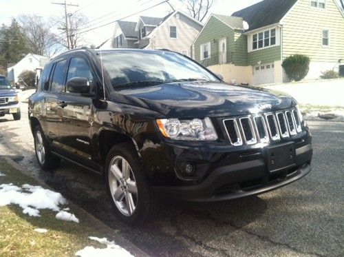 2012 jeep compass limited sport utility 4-door 2.4l loaded!! no reserve must go!