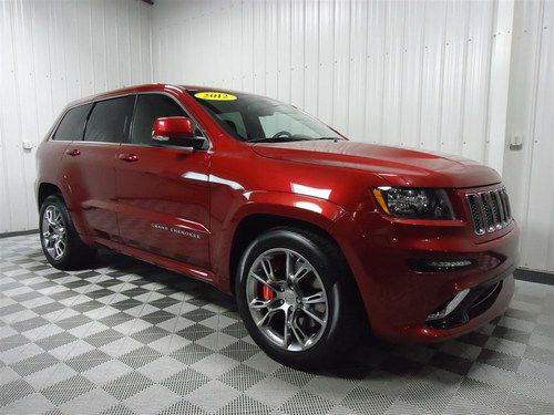 2012 jeep grand cherokee srt8 4x4 6.4 hemi 9k miles navigation fast fast fast