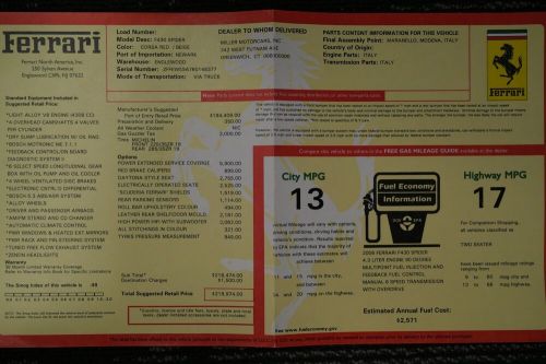 2006 Ferrari 430 Spider 6 Speed, US $299,900.00, image 18