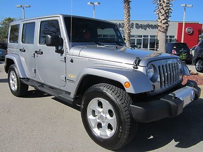 Hard top sahara automatic navigation 4 door infinity sound tow pkg. certified