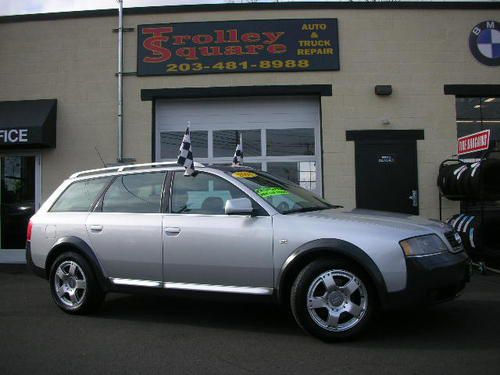 2003 audi allroad quattro 2.7t bi turbo 83k fully serviced silver/gray trade-in