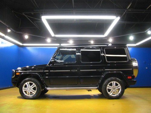 Mercedes-benz g550 4-matic cooled heated seats navigation camera ipod $106k msrp