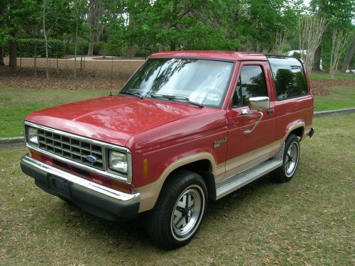 1988 ford bronco ii eddie bauer sport utility 2-door 2.9l