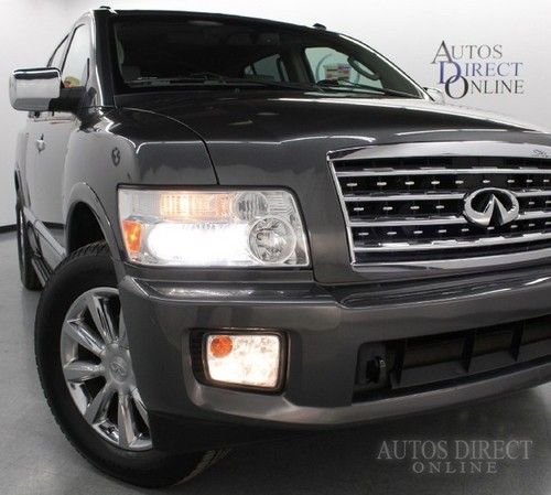 We finance 2008 infiniti qx56 4wd clean carfax bose hids navi bckupcam mroof dvd