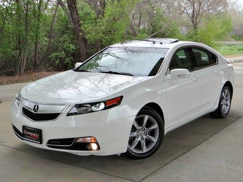 12 acura tl tech pack navigation sunroof leather heated seats