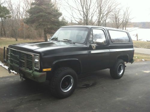 1985 m1009 military k5 blazer with 6.2l detroit diesel