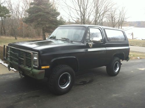 1985 m1009 military k5 blazer with 6.2l detroit diesel