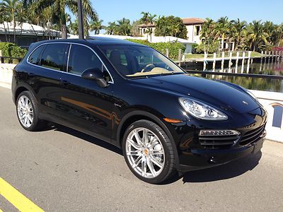 2012 cayenne hybrid s supercharged awd - sport edition wheels - navigation -