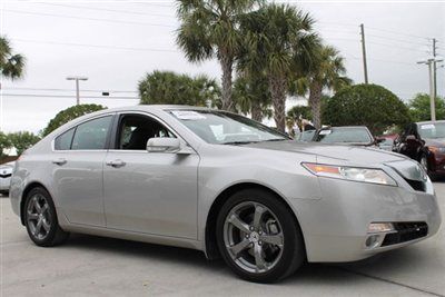2010 silver acura tl certified 4door sedan with manual transmission