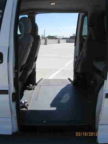 Handicap Wheelchair Van 2008 Chevrolet Uplander Base Mini Cargo Van 4-Door 3.9L, image 16