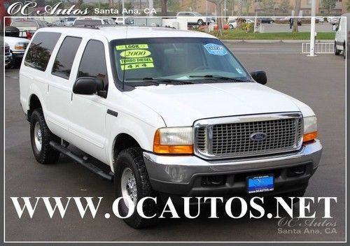 2000 ford excursion 7.3l diesel 4x4 ca truck!
