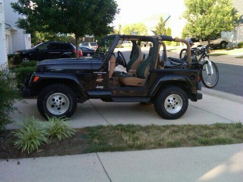 1998 jeep wrangler sahara sport utility 2-door 4.0l