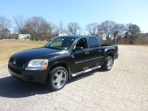 2007 mitsubishi raider ls crew cab pickup 4-door 3.7l