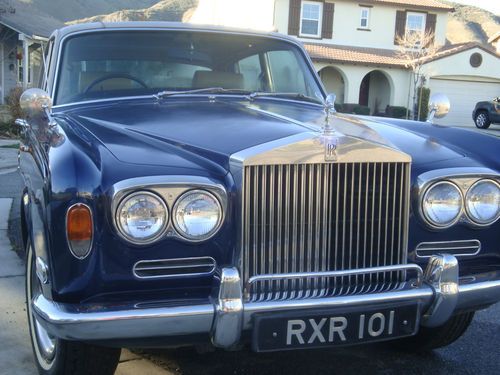 British right hand drive luxury sedan, super low miles, great collector car,