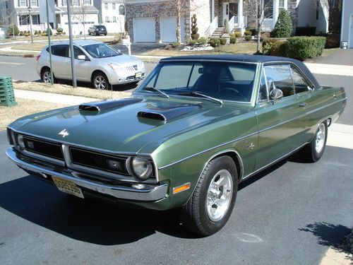 Restored 1971 dodge dart 360cu in. 2 door automatic floor shift with console