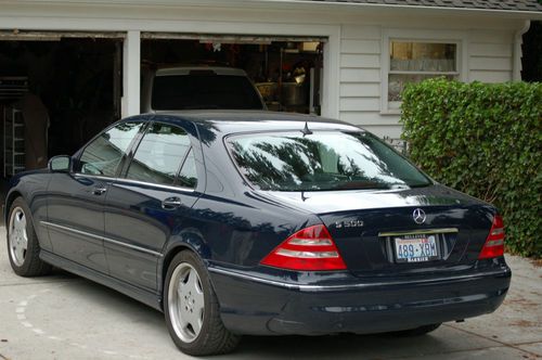 2000 mercedes-benz s500 sport package - low miles
