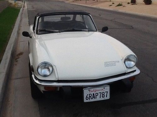 1979 triumph spitfire base convertible 2-door 1.5l