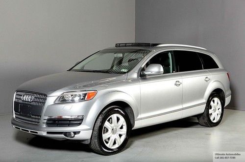 2007 audi q7 4.2l v8 quattro panoroof 3row adaptive air susp blindspot xenons !