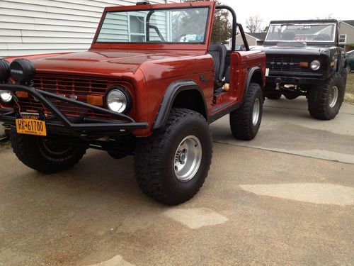 1975-1976 ford bronco 2 ford broncos for sale no reserve