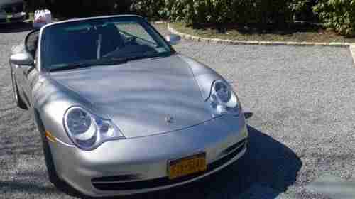 ABSOLUTELY MINT! RARE SILVER 2002 PORSCHE 911 CABRIOLET 2DR CONVERTIBLE LIKE NEW, US $34,990.00, image 3