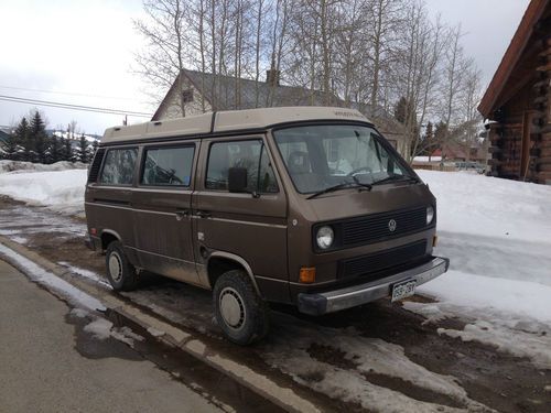 '85 vw vanagon westfalia