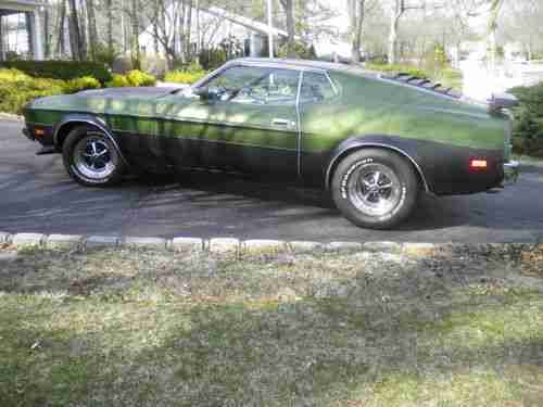 1973 Mustang Mach 1 Original Q code 351C-4V Matching Numbers 73 1971 71 72, image 2