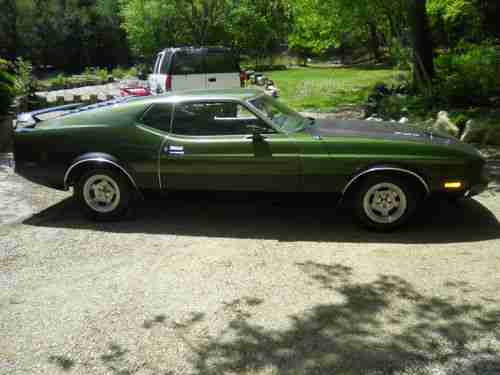1973 Mustang Mach 1 Original Q code 351C-4V Matching Numbers 73 1971 71 72, image 13