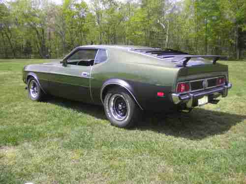 1973 Mustang Mach 1 Original Q code 351C-4V Matching Numbers 73 1971 71 72, image 21