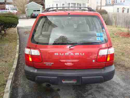 2002 SUBARU FORESTER AWD 5 SPEEDS 4 CYL 2.5L ENGINE GAS SAVER,GREAT CONDITION%%%, image 3
