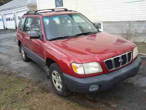 2002 SUBARU FORESTER AWD 5 SPEEDS 4 CYL 2.5L ENGINE GAS SAVER,GREAT CONDITION%%%, image 5