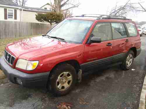 2002 SUBARU FORESTER AWD 5 SPEEDS 4 CYL 2.5L ENGINE GAS SAVER,GREAT CONDITION%%%, image 6