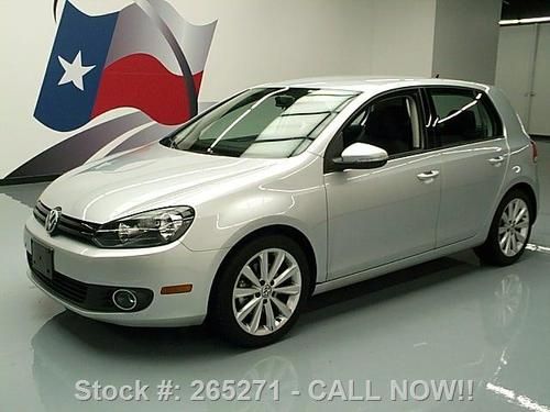2012 volkswagen golf tdi diesel auto heated seats 13k texas direct auto