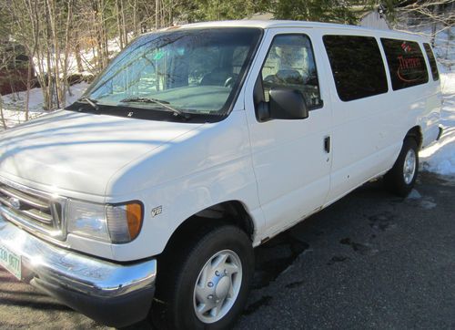 Ford econoline e350 super duty extended van work truck