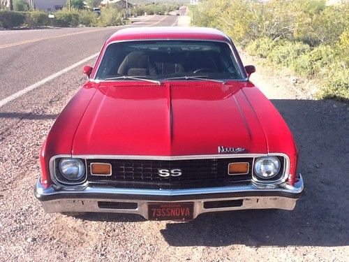 1973 chevrolet nova custom coupe 2-door 383 stroker