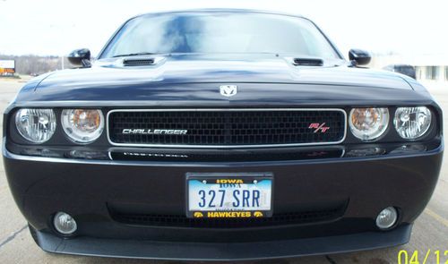 Dodge challenger rt 2009, 2-door, black coupe, 5.7 l.hemi v8,