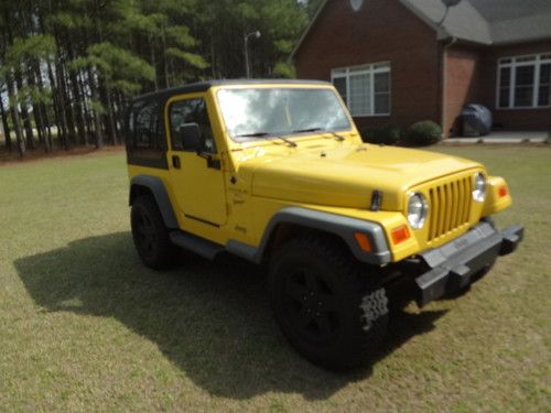 2000 jeep wrangler 4x4 with only 4000 miles on rebuilt engine