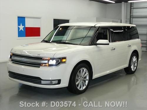 2013 ford flex limited nav rear cam sync 19" wheels 21k texas direct auto