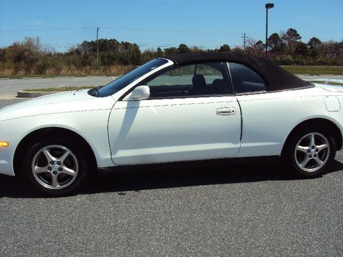 1998 toyota celica gt convertible 2-door 2.2l runs great no reserve