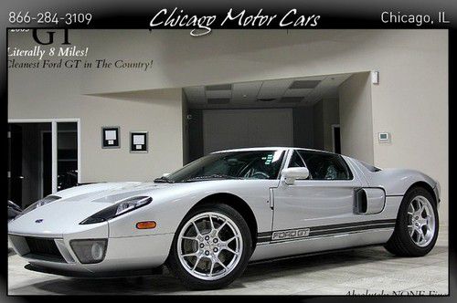 2005 ford gt *literally 8 miles* quick silver 100% pristine &amp; brand new! 1owner!