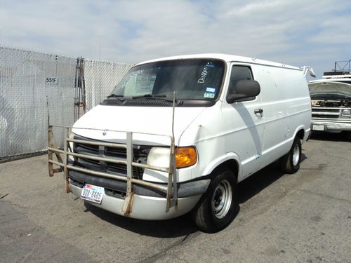 1999 dodge ram 1500 van base extended cargo van 3-door 3.9l, no reserve