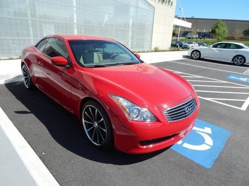 2009 infiniti g37 convertible