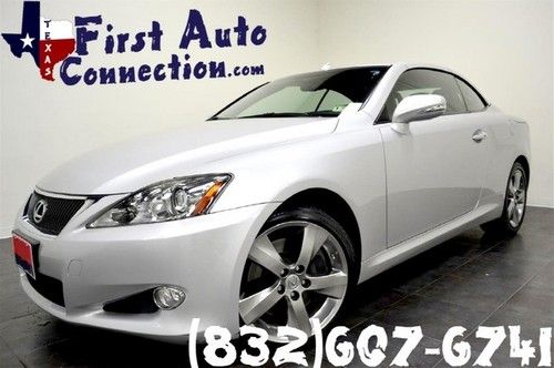 2010 lexus is350c convertible loaded navi power htd free shipping!!