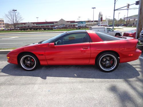 1995 z28 camaro red metal flake excellent condition no reserve