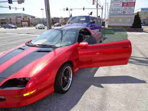 1995 Z28 CAMARO RED METAL FLAKE EXCELLENT CONDITION NO RESERVE, image 5