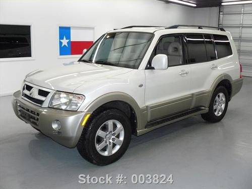 2006 mitsubishi montero ltd 4x4 7pass sunroof leather texas direct auto