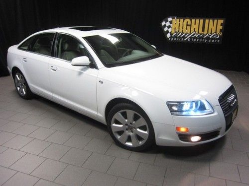 2007 audi a6 3.2l quattro, heated leather seats, moonroof, super clean cond.