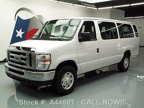 2012 ford e-350 sd xlt 15 pass cruise ctrl cd audio 36k texas direct auto